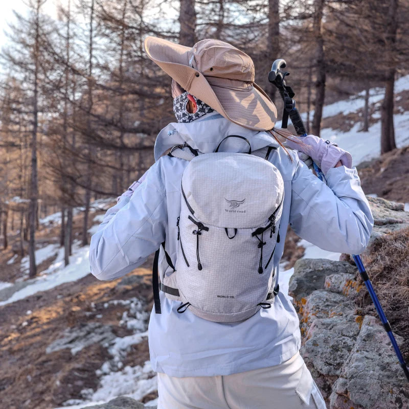 Hiking Backpack, Waterproof and Wear-resistant Lightweight Camping Daypack