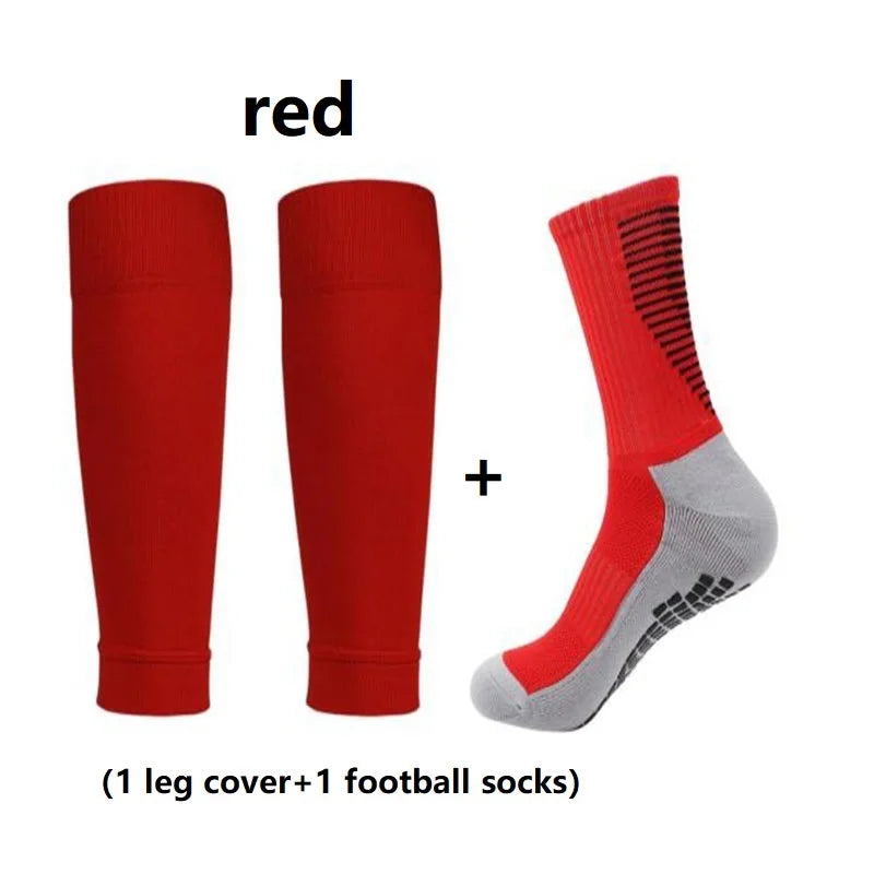 1/3 Sets of High-quality Adhesive Non Slip Socks and Leg Cover Socks