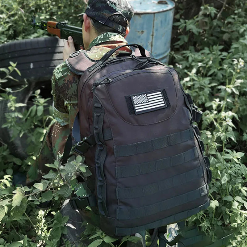 Army Backpack Molle 35L Camping Man Military Tactical Rucksack Outdoor Waterproof Trekking Fishing Hunting Climbing Bag Mochila