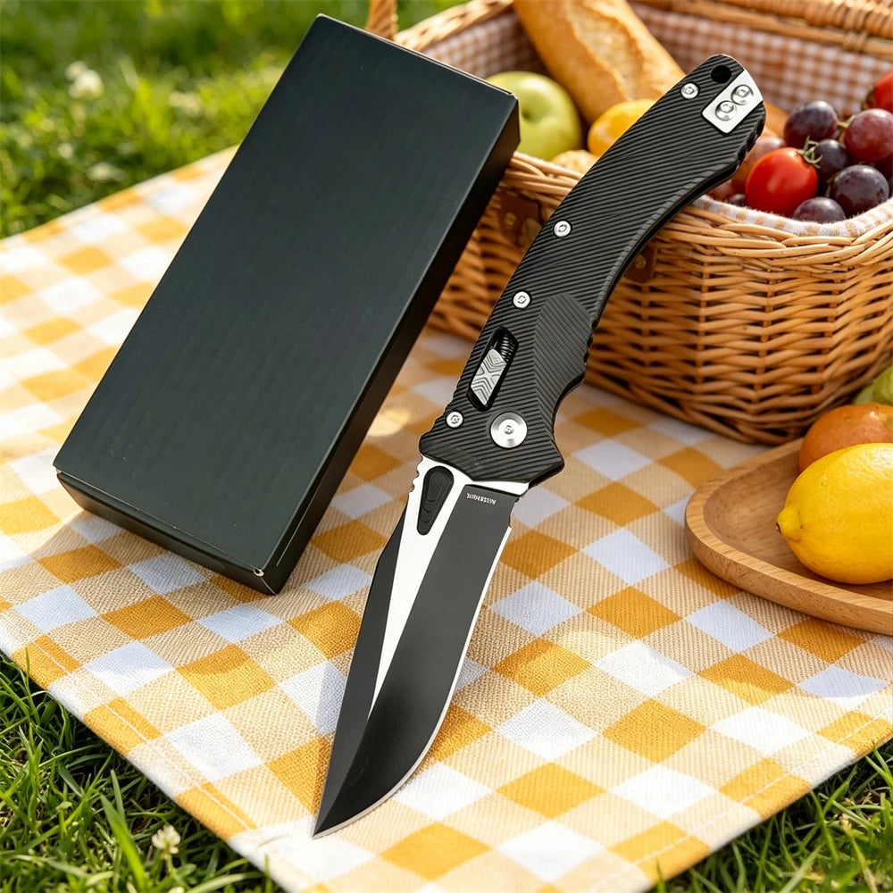 8Cr13Mov Steel Folding Pocket Knife Heavy Duty EDC Gear for Outdoor Camping Fishing Survival Premium Men's Daily Gift