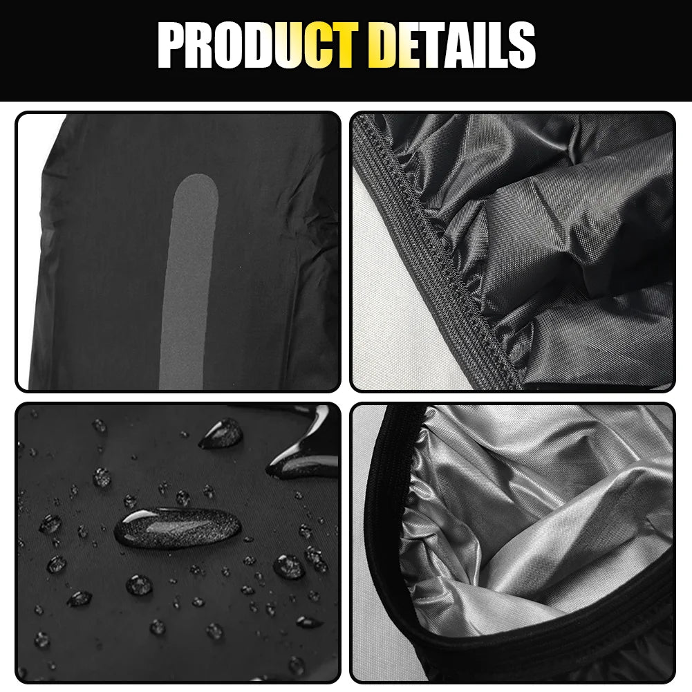 Waterproof Backpack Cover with Reflective Strips