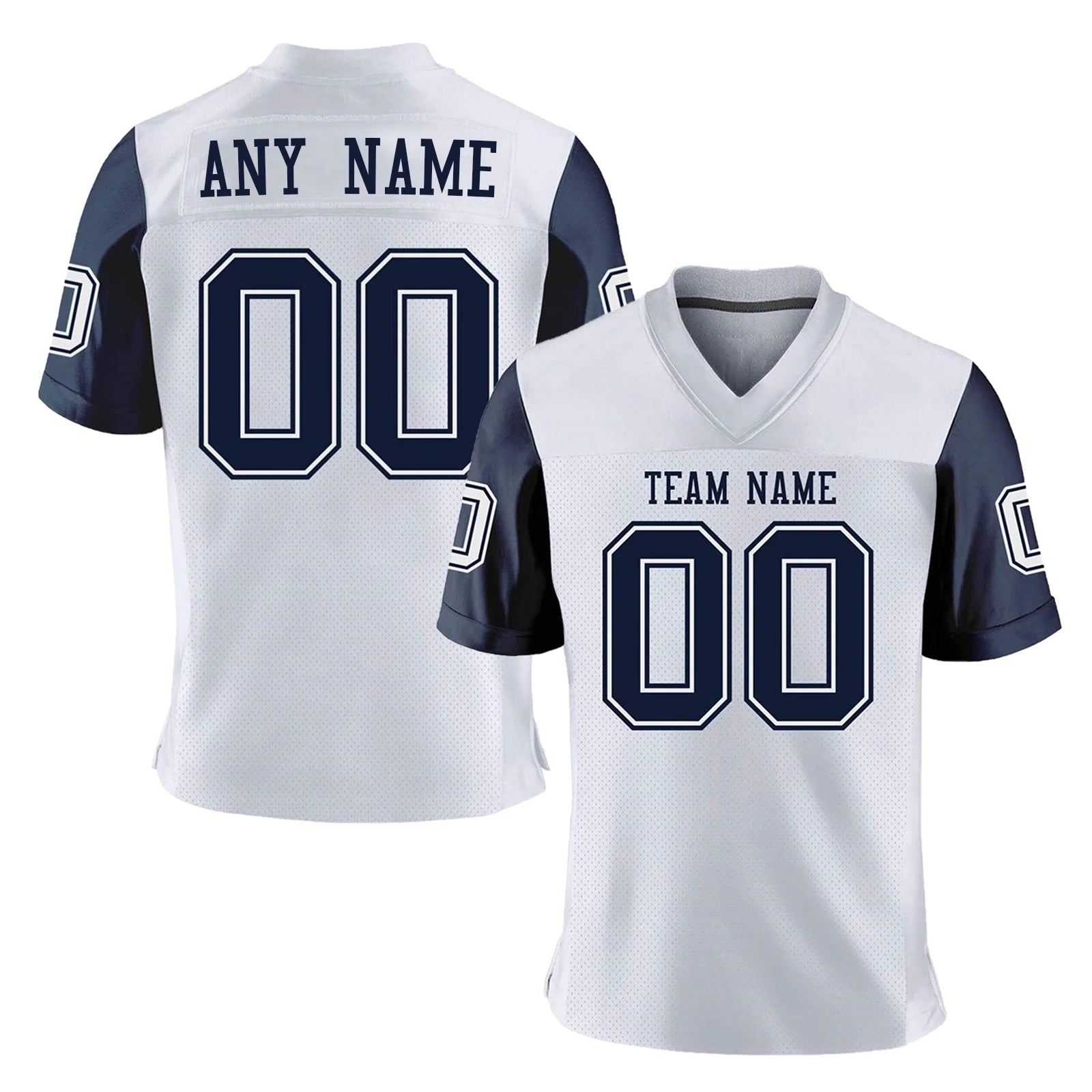 Custom American Football Jersey with Name, Number and Team - From China