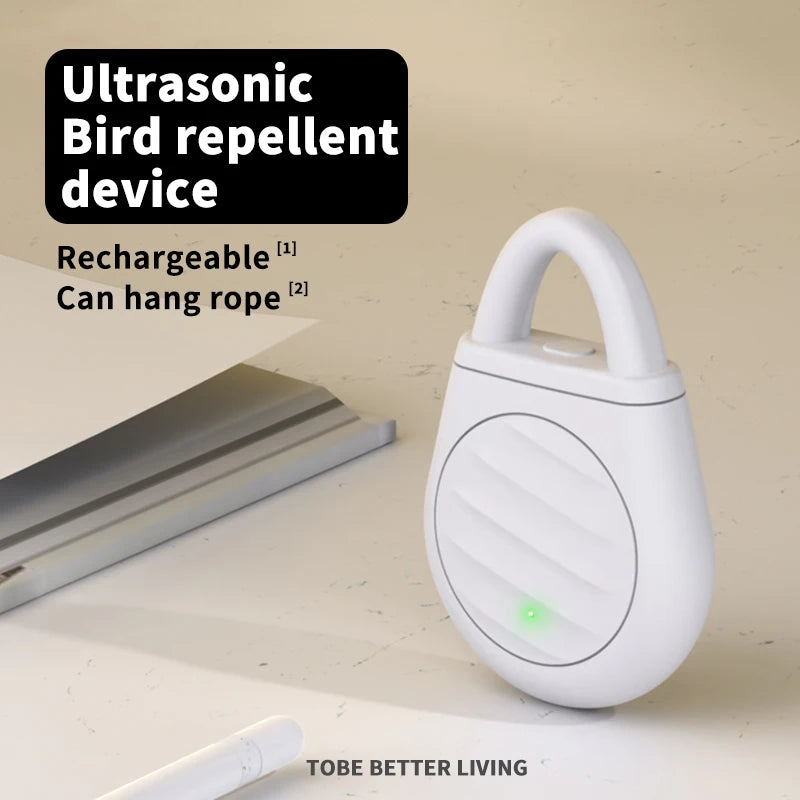 New Ultrasonic Flea Tick Repeller For People Cats Dogs Outdoor Indoor Use Rechargeable Anti-mosquito Parasite Protection from China