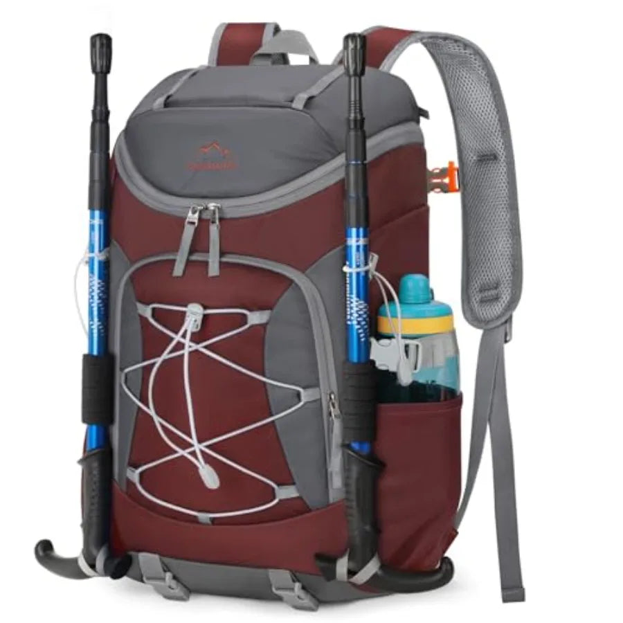 Foldable Hiking Backpack for Women Men Packable Camping Backpack 40L Waterproof Hiking Daypack Bag Lightweight Collapsible Dayp
