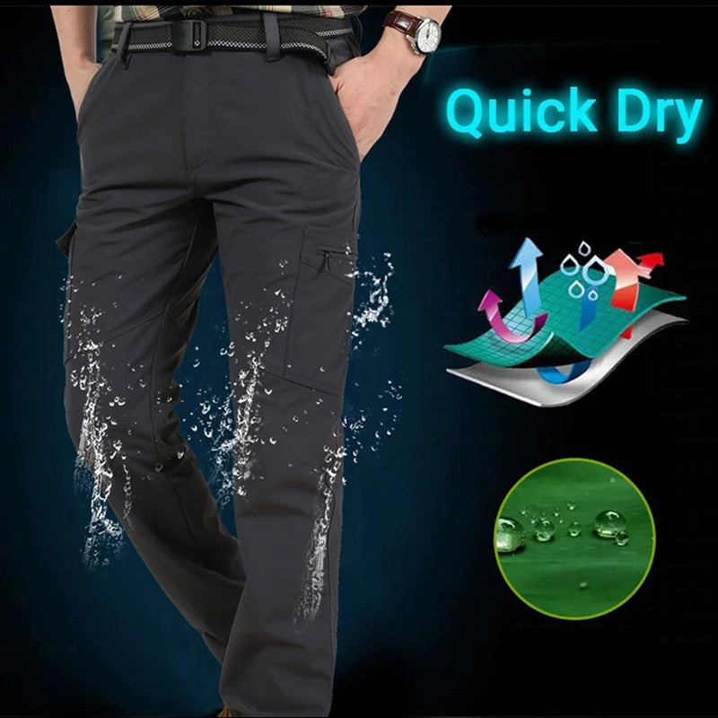 Men's Summer Tactical Lightweight Casual Waterproof Pants Casual Pants