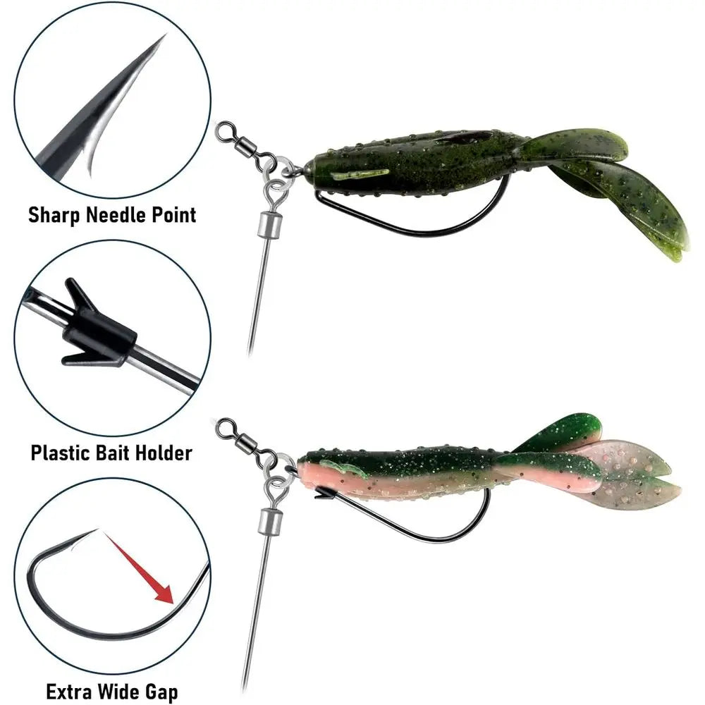 Fishing Kit:  Hooks, Punch Shot Rigs & Freshwater Sinkers