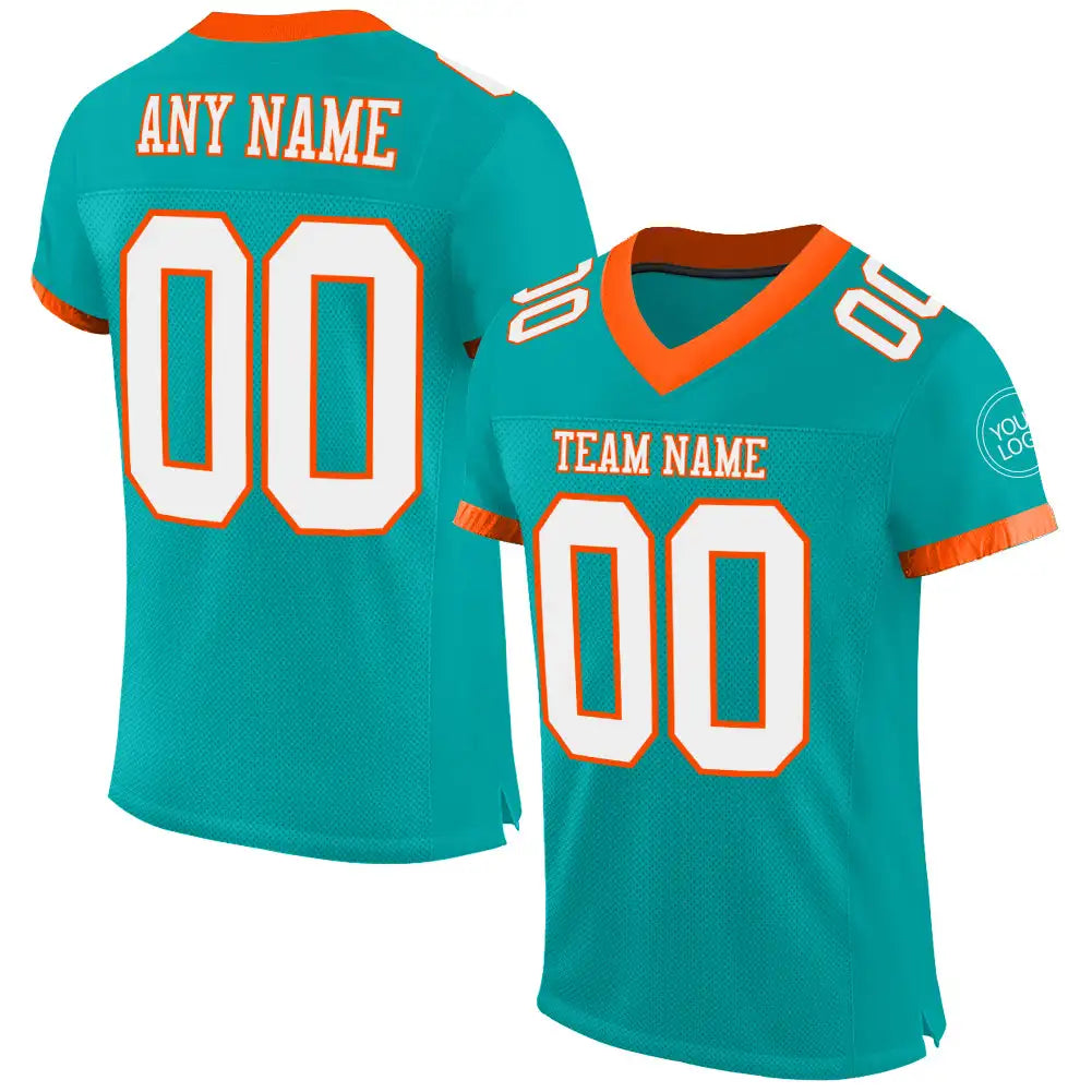 Custom Team Name, Your Name and Number V Neck Soccer Jersey Men