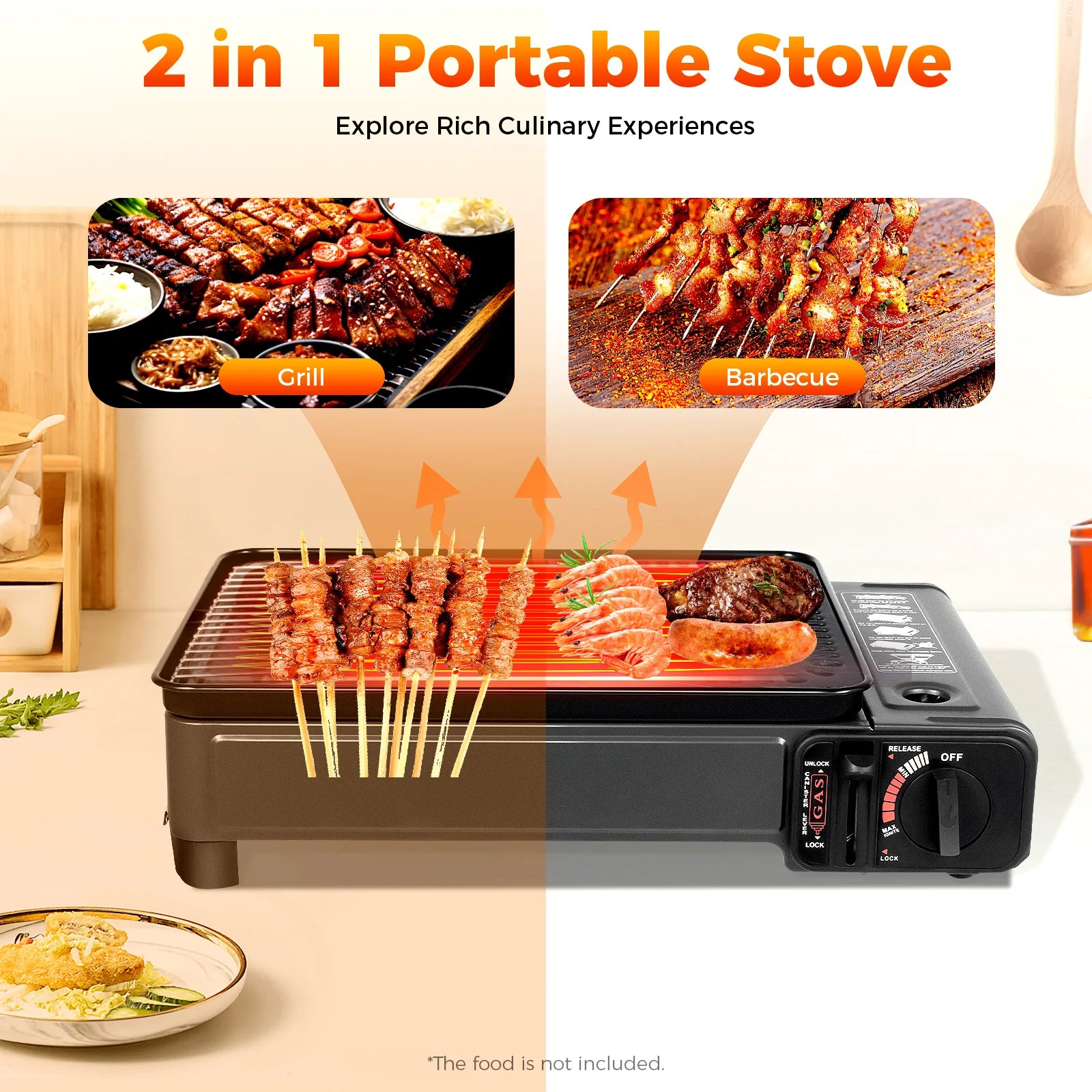 Portable Camping Butane Gas Stove