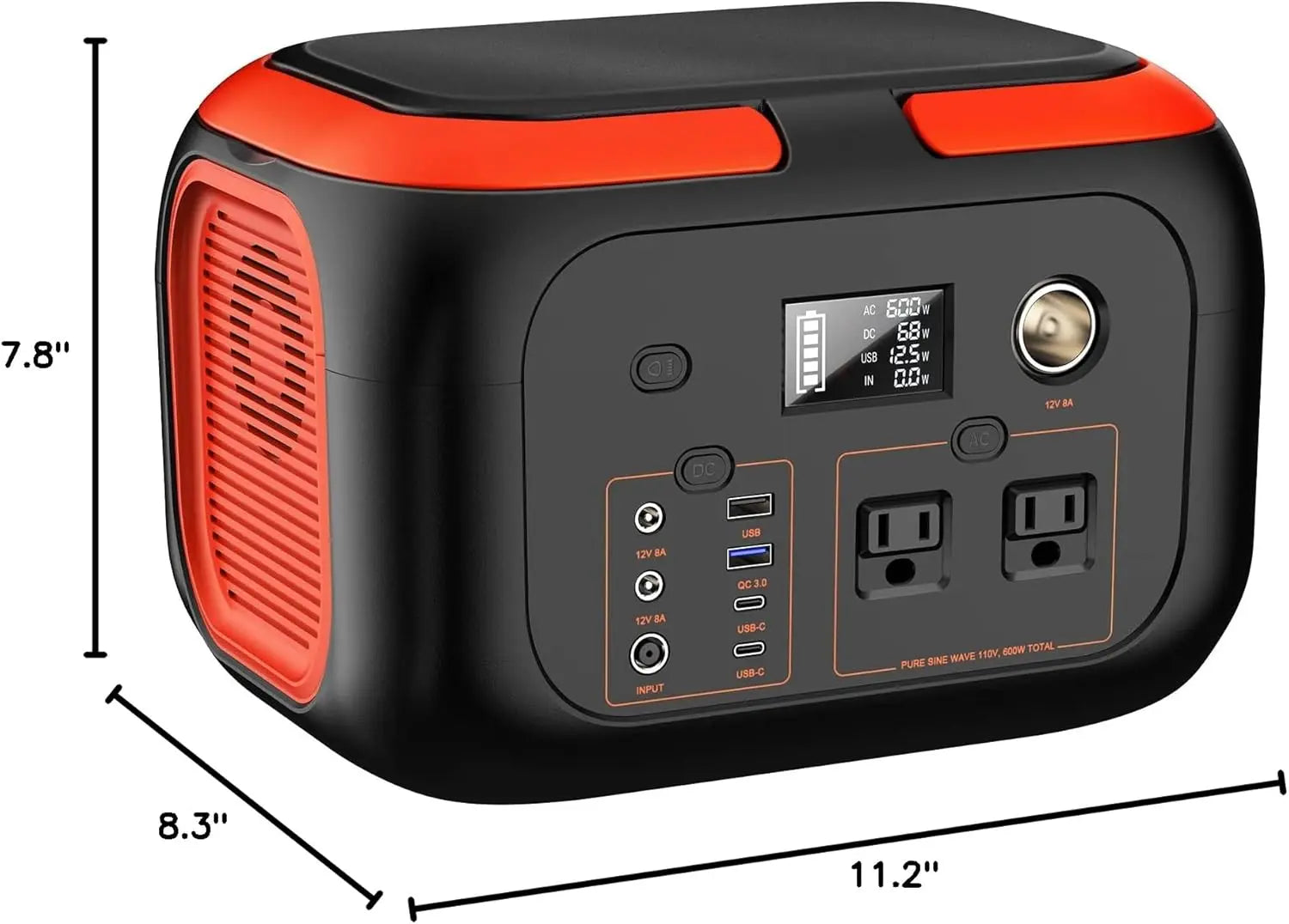 600W/300W/200W/120W Portable Power Station