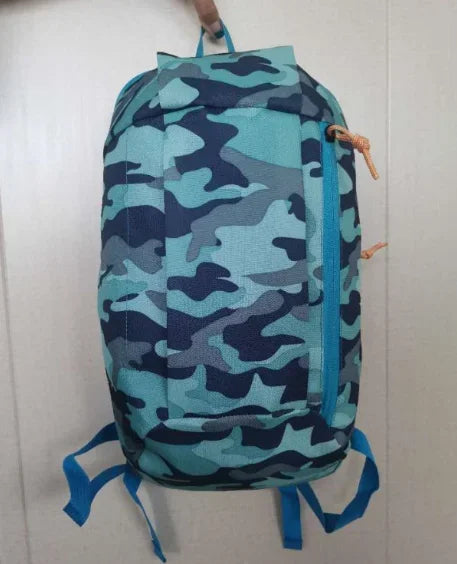 Sports Lightweight Camouflage Travel Mountaineering Zipper Adjustable Belt Camping Backpack Men Ladies Children