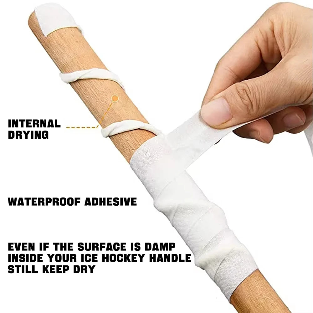 5pcs 25M Hockey Stick Tape Self-Adhesive Anti-slip Sport Accessory