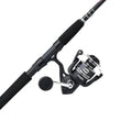 Spinning Reel and Fishing Rod Combo Black Carbon Fiber High-Speed Retrieval