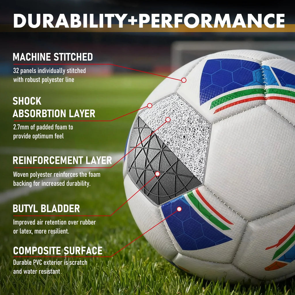 Size 3/4/5 Soccer Professional Outdoors Sports Match Balls Training Seamless High Quality PU Football Training from China