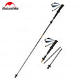 Outdoor Climbing 5-Section Carbon Fiber Aluminum Alloy Ultralight Trekking Pole