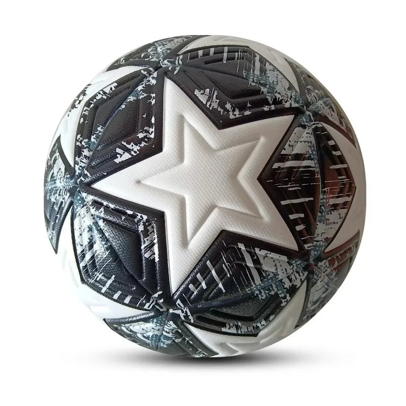 1pc Size 5 Soccer Ball Wear Rsistant Durable Soft PU Leather Seamless Football Adult competition training outdoors from China