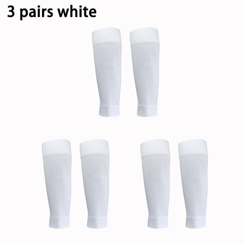 3 pairs New Leg Cover Socks for Men or Women's Soccer