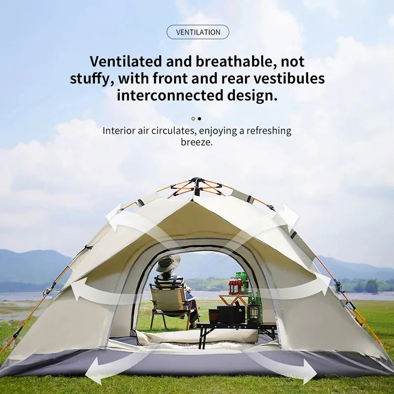 Outdoor Rain Proof Sun Proof Portable Folding Tent Fully Automatic Quick Opening Tent