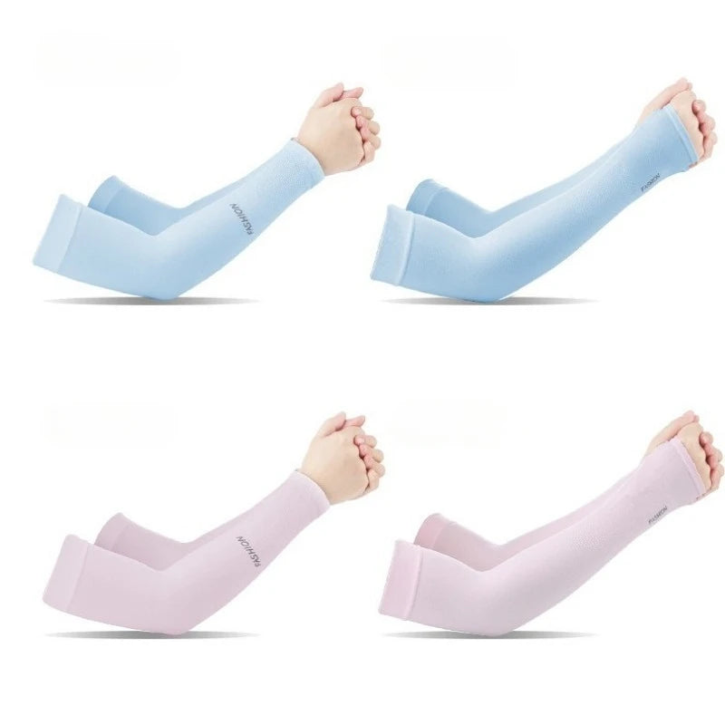 2 Pairs Unisex Arm Sleeves with UV Protection
