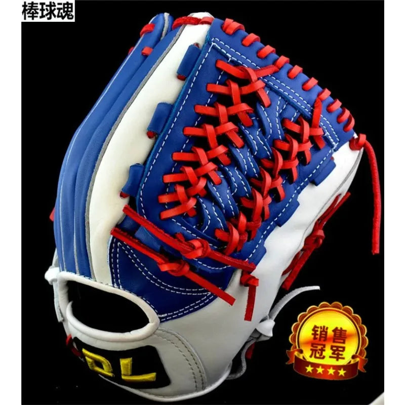 Sports Baseball Gloves Made from Cowhide,  Adult Gloves 11.5/12.5 inches for Right-handed Throw