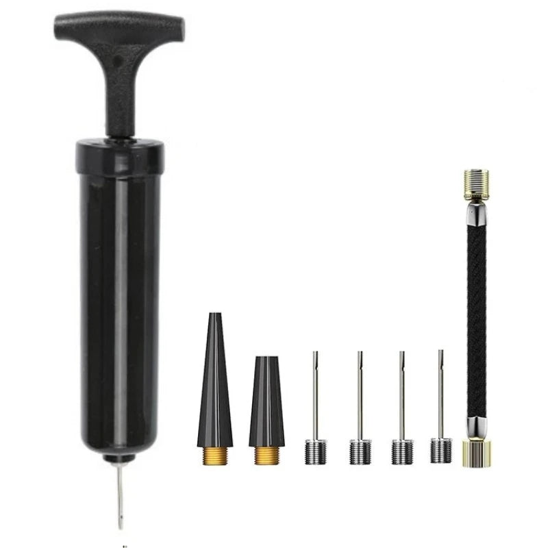 1 Pc Portable Multifunctional Ball Pump With Needle And Nozzle