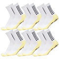 6 Pairs Men Women Non Slip Grip Socks Football Basketball Soccer Rugby Baseball Cycling Running Hiking Tennis Skateboard from China