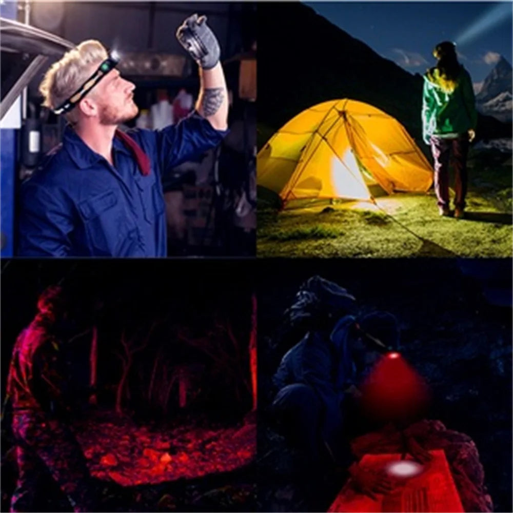 Lightweight LED Rechargeable Headlamp