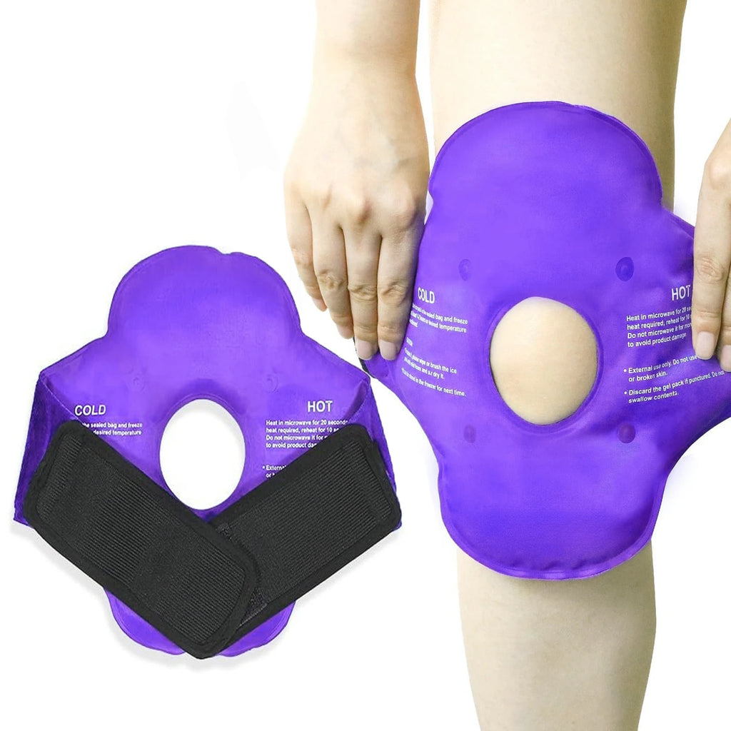 Ice Pack for Knee Pain Relief Reusable Gel Ice Wrap for Swelling Cold Compress Therapy
