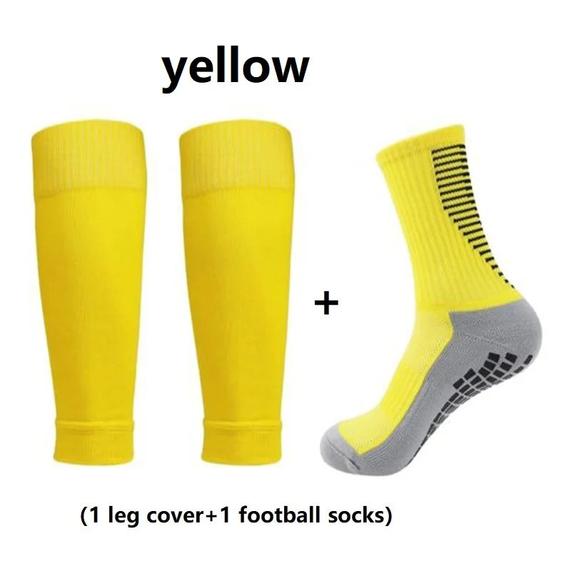 1/3 Sets of High-quality Adhesive Non Slip Socks and Leg Cover Socks
