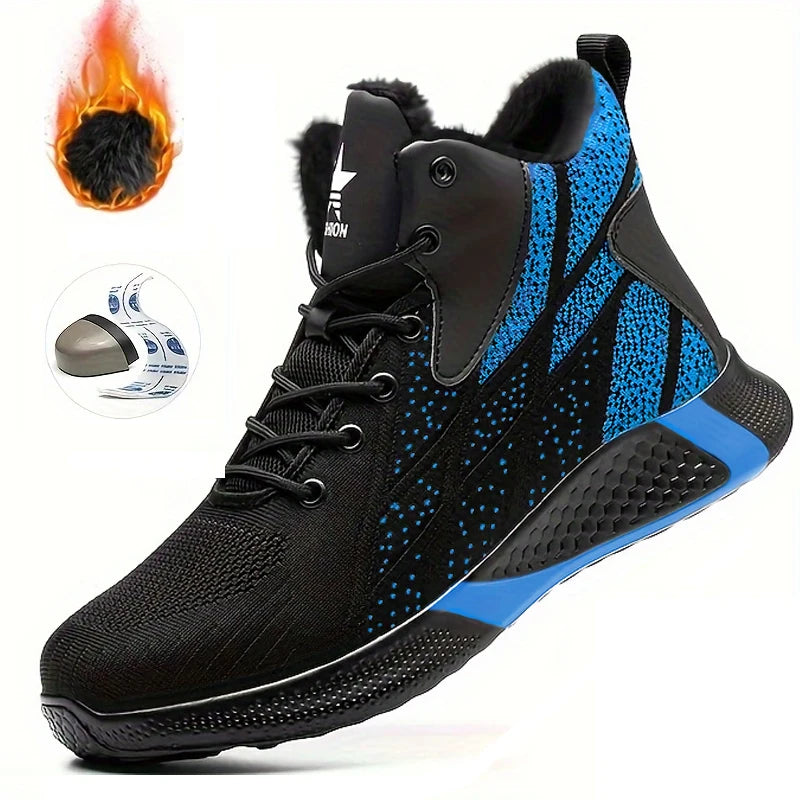 High top Steel Toe Safety Shoes for Men and Women