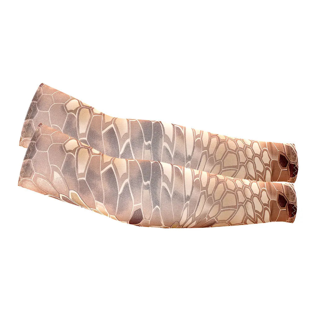 2Pcs Unisex Cooling Arm Sleeves with UV Sun Protection