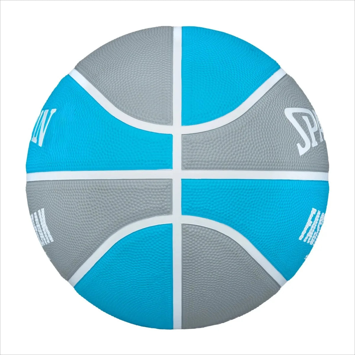 Fast Break All Surface Blue/Silver Basketball Size 7, 29.5"