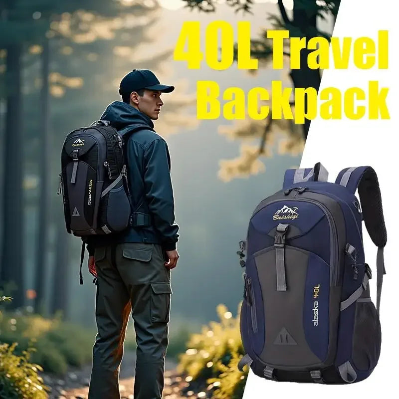 Lightweight 40L Hiking Large Capacity Daypack Backpack For Men And Women