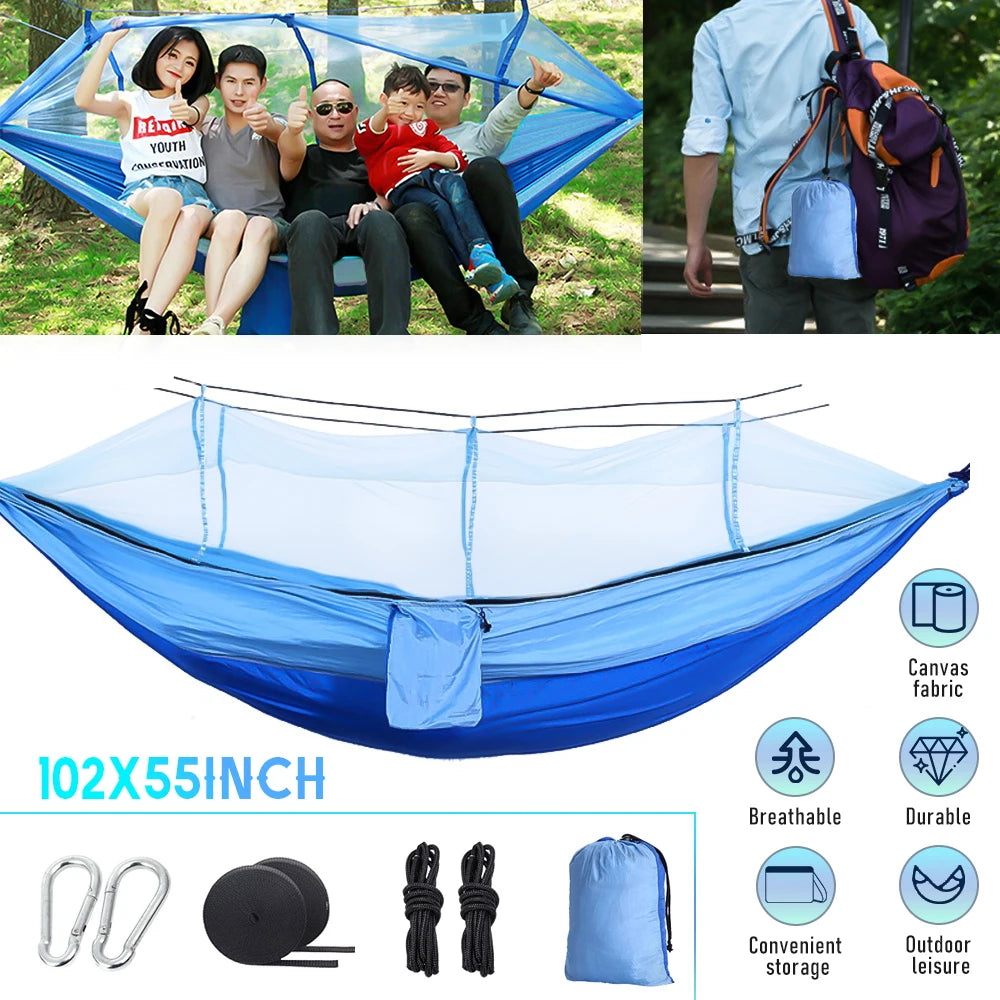 Camping Hammock with Mosquito Net
