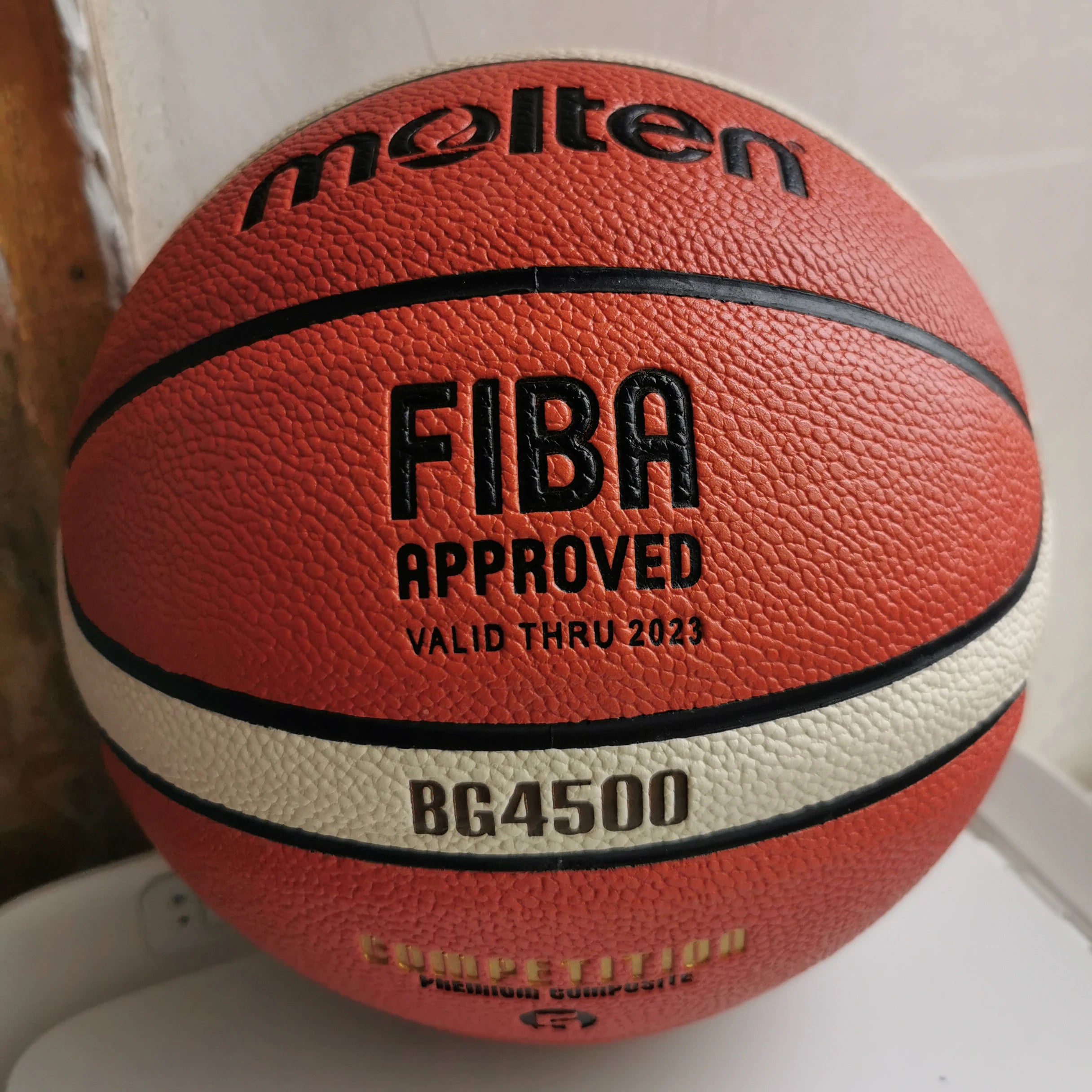 BG3800, BG4500, BG5000 Composite Basketball FIBA Approved