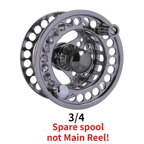 Goture Fly Fishing Reel 3/4 5/6 7/8 9/10 2+1BB Max Drag 8kg Lightweight CNC-machined Large Arbor Left/Right Fly Reel+Spare Spool from China