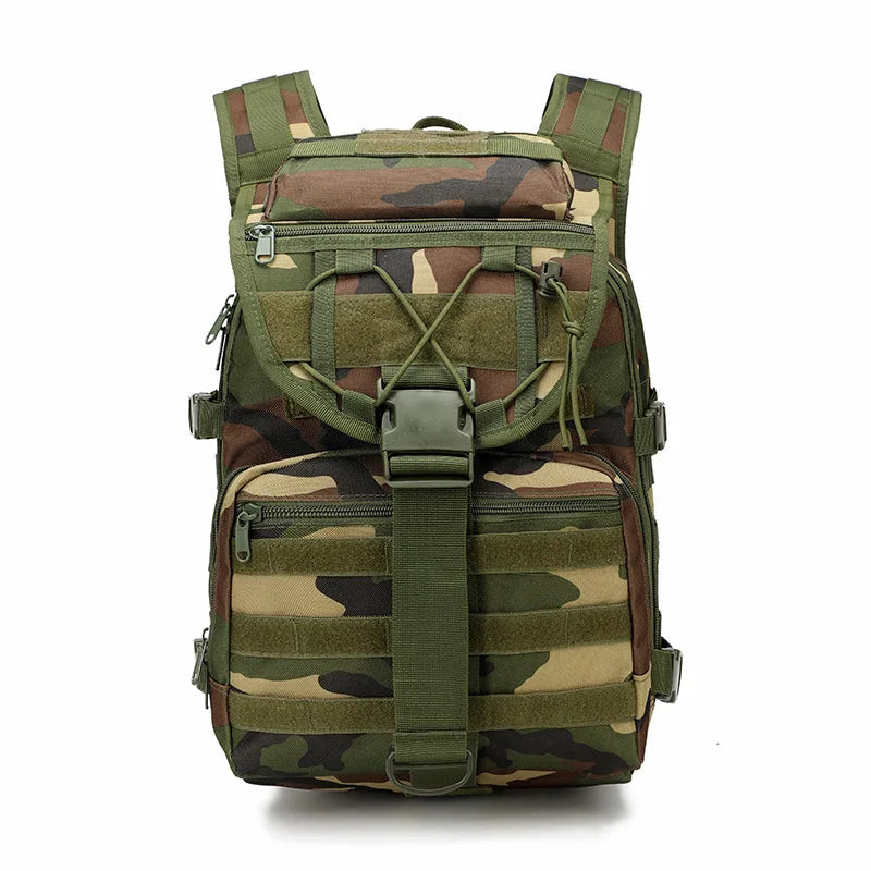 Men's Tactical Survival Hiking Multifunctional Outdoor Backpack
