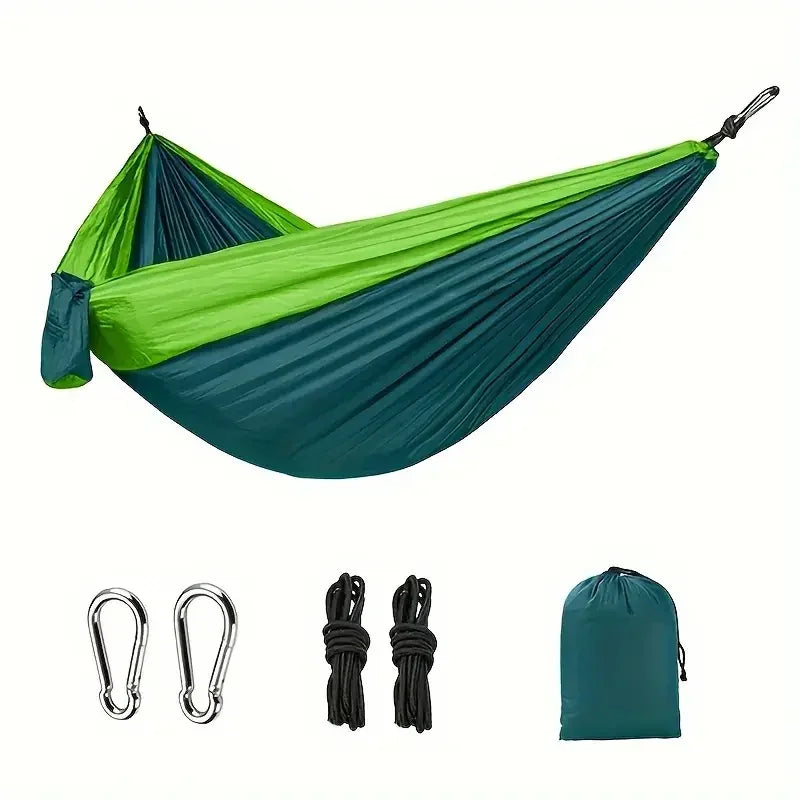 Hammock for Camping Hammocks Gear for The Outdoors Backpacking Survival or Travel Portable Lightweight Parachute Nylon from China