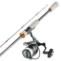 IM6 Stainless Steel Guides Ceramic Carbon Fiber Bass Fishing Pole Combo 6.5 ft