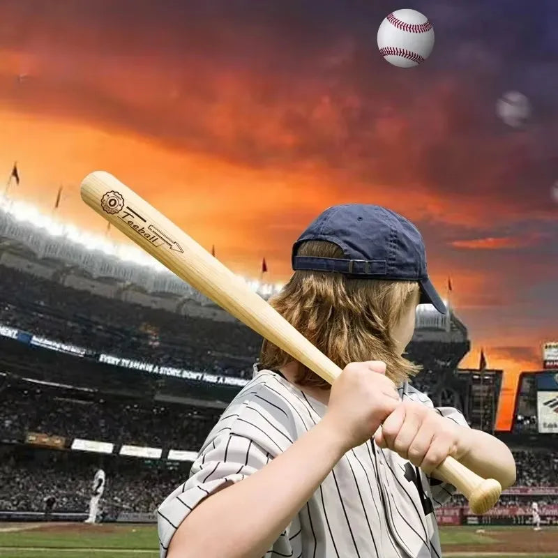 21-29 inch Hardwood Baseball Bat for Sports
