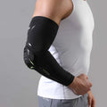 1 Piece Women/Men Honeycomb Sport Elbow Pads with Elastic Arm Sleeve