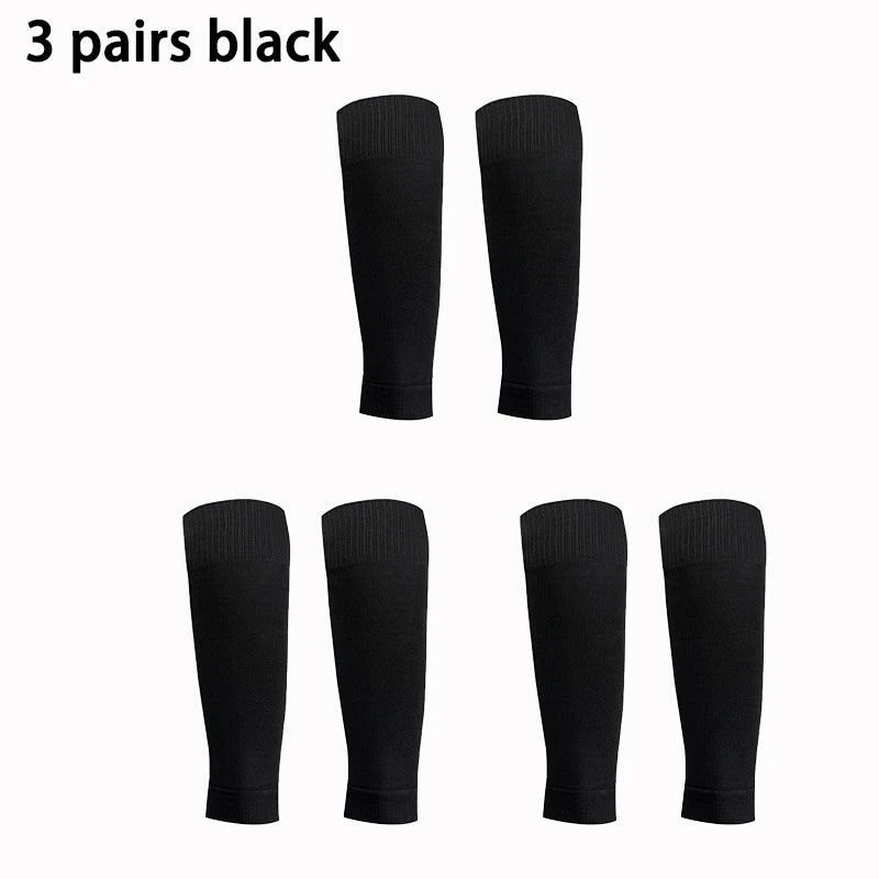 3 pairs New Leg Cover Socks for Men or Women's Soccer