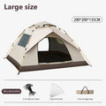 2-4 Person Waterproof Sunscreen Outdoor Folding Tent Quick Automatic Opening