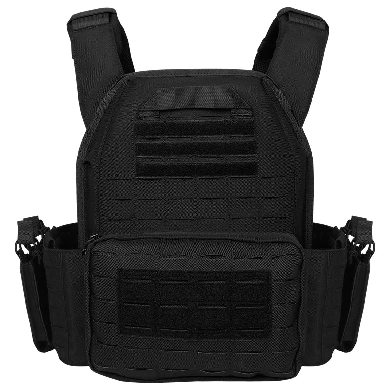 Quick detachable light laser cut tactical vest