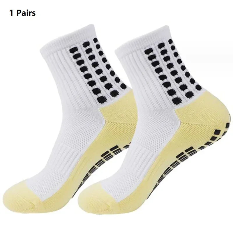 Grip Soccer Socks Anti Slip Non Slip Men's Athletic Socks for Football Basketball Sports, 1/10/12/20 Pair 2025 from China