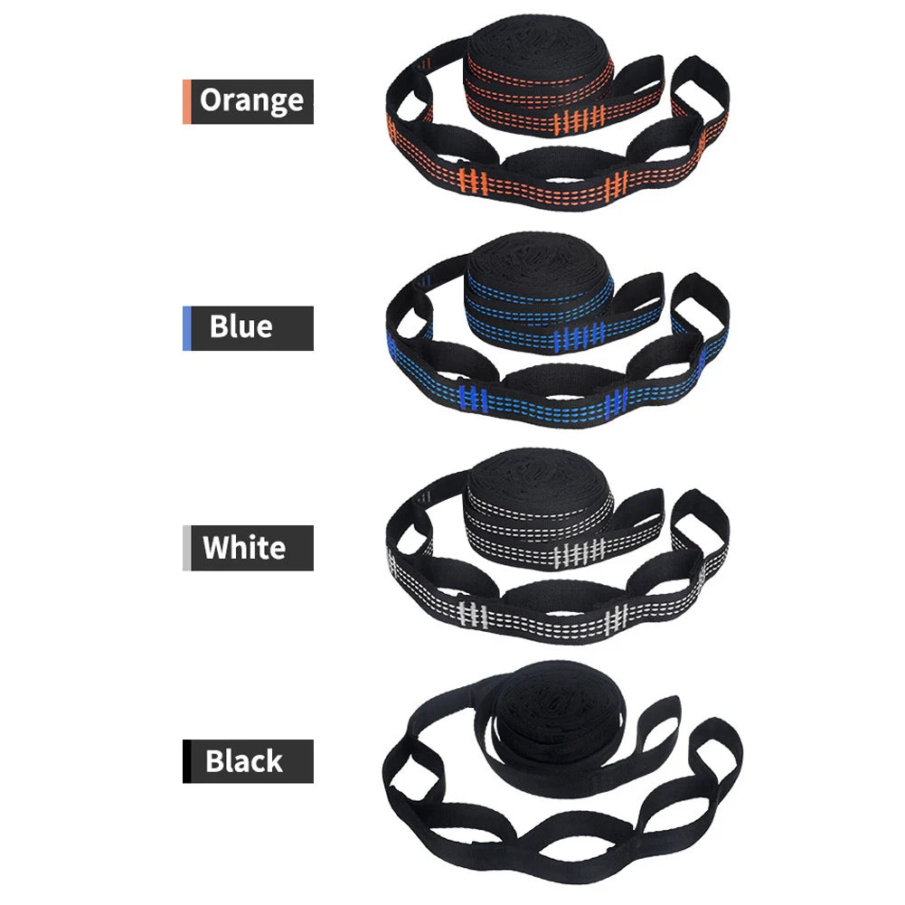 One Pair Tree Swing Hanging Heavy Duty Load Capacity Hammock Straps