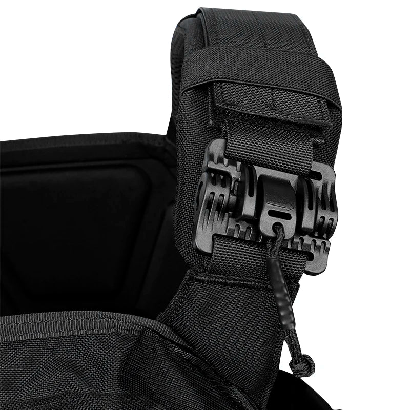 Quick detachable light laser cut tactical vest