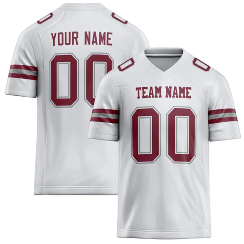 Customized Team Name, Your Name and Number Jersey is Loose and Quick Drying