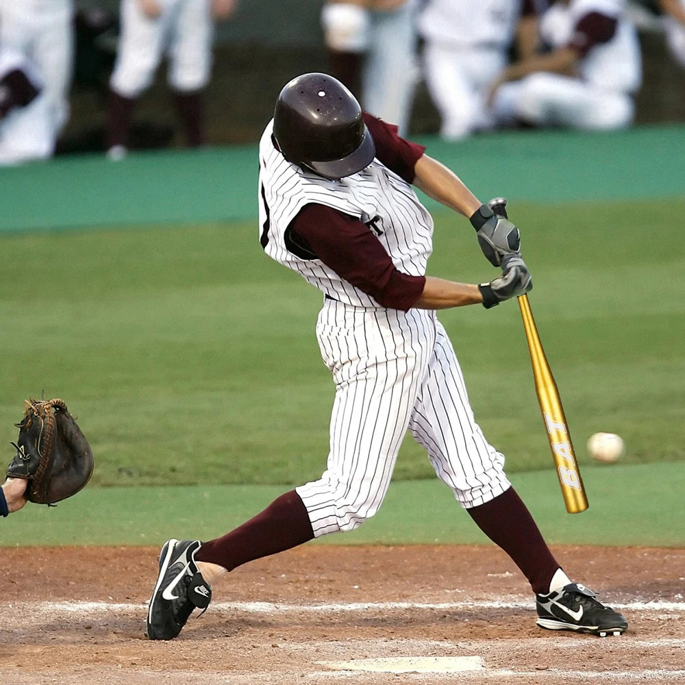 25in Aluminum Alloy Baseball Bat, Lightweight, Professional, Suitable for Training and Game