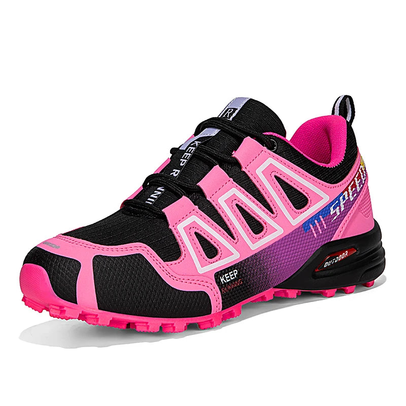 Women's Waterproof Hiking Shoes Outdoor Sports Shoes Women's Walking Travel Sports Shoes Bicycle Sports Shoes from China
