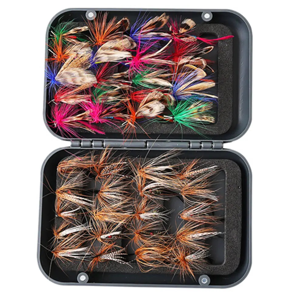 60/41pcs Bionic Fly Hook Set